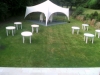 20x20 marquee garden party