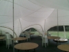5ft 6 round tables with bistro chairs