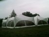 wedding marquee set up