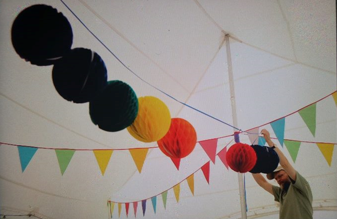 marquee bunting