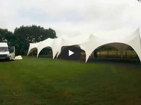 Setting up marquees